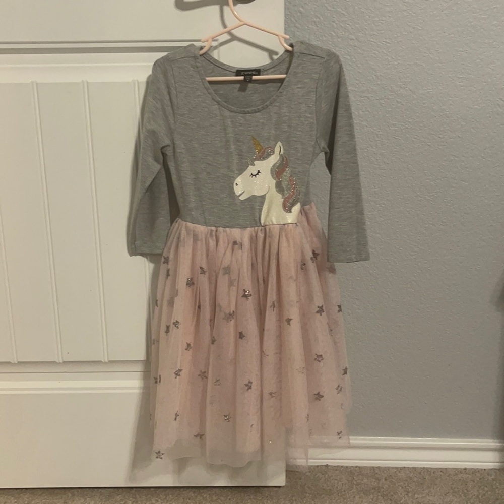 Zunie size 6 girls Unicorn dress